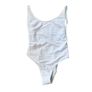 Prettygarden White One Piece Swimsuit New With Tags Small Casual Beach Pool